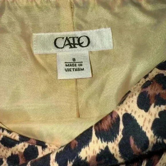 Leopard Print Midi Skirt - Picture 3 of 3